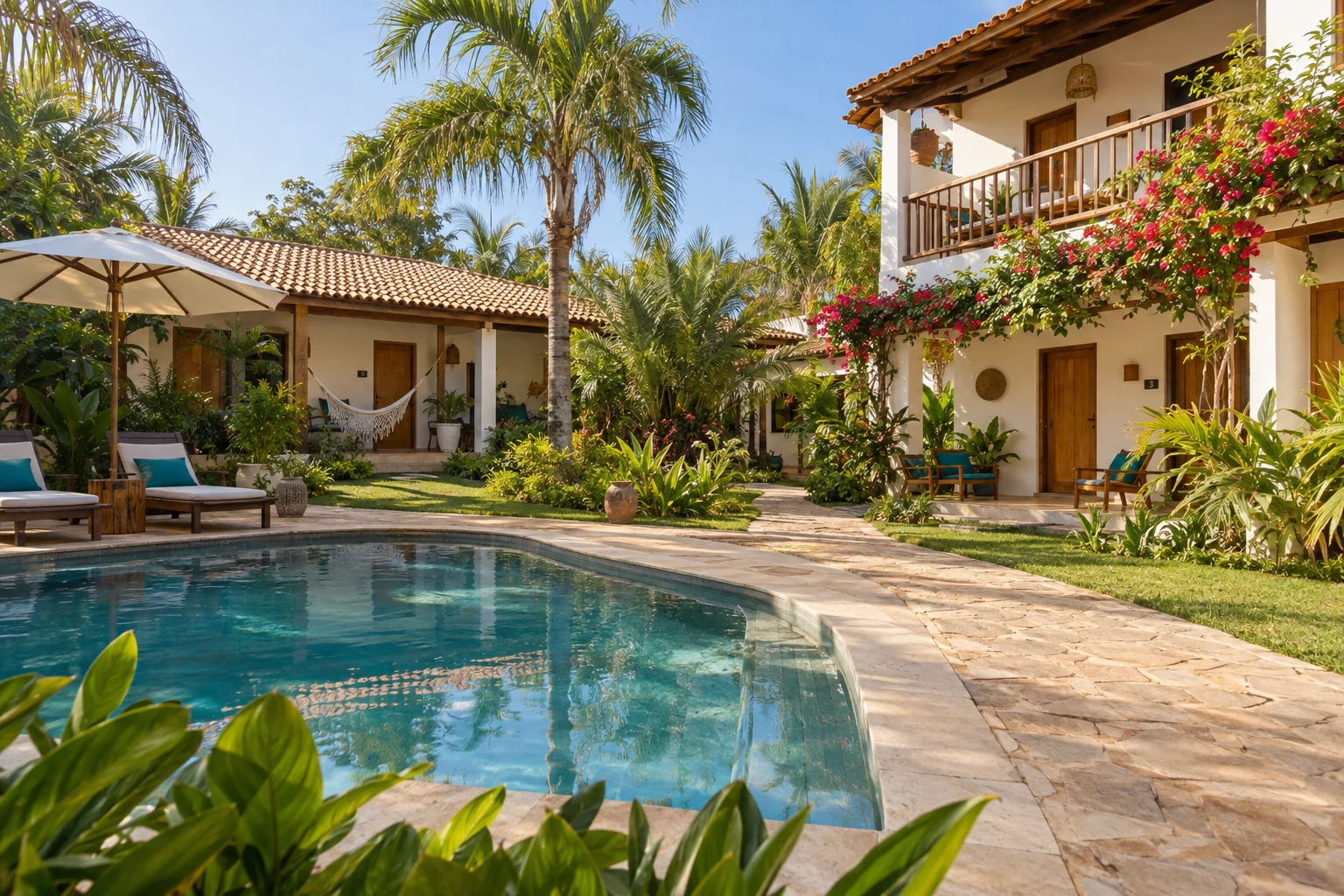 Jardim tropical